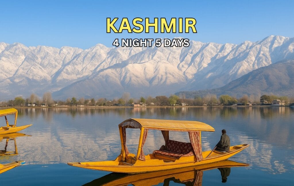 Kashmir Trip from Kerala: 5-Day Itinerary, Cost and Best Time (2026 Guide)