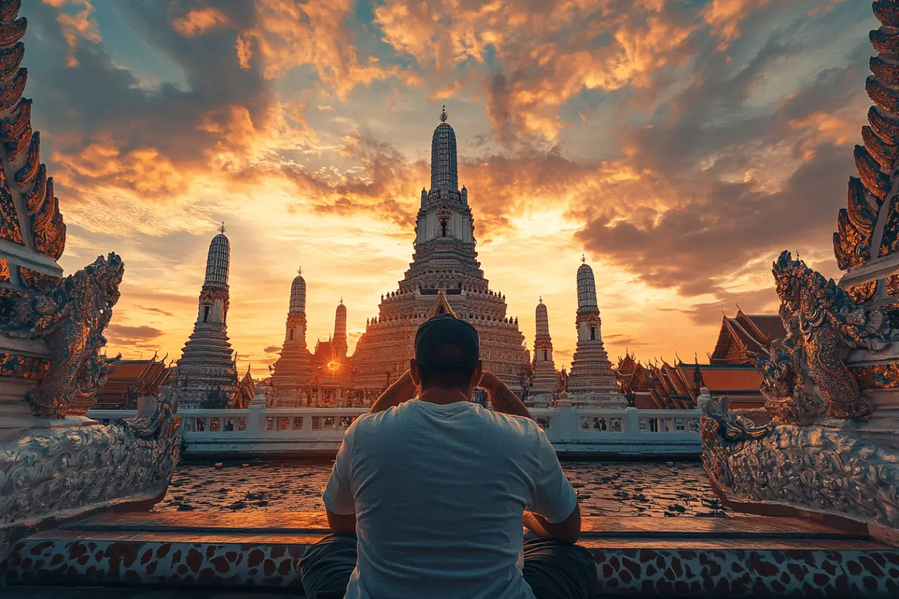 Wat Arun temple in Bangkok – Thailand visa-free rules for Indians 2026